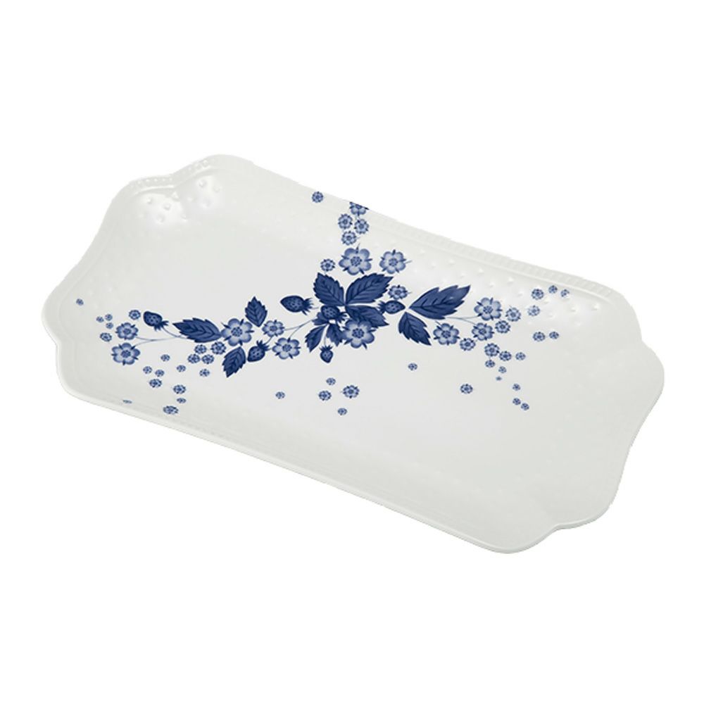 ウェッジウッド（Wedgwood） ストロベリーブルームインディゴ フィッシュディッシュ 26cm