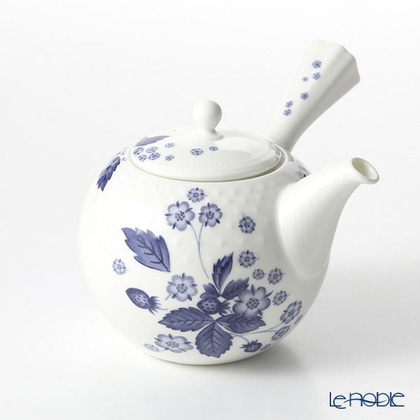 ウェッジウッド（Wedgwood） ストロベリーブルームインディゴ ジャパニーズティーポット