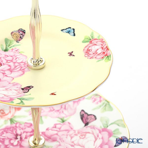 ロイヤル・アルバート ミランダ・カー 3段ケーキスタンド