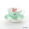ロイヤル・アルバート ミランダ・カー ブレシング ティーカップ＆ソーサー ＆ プレート 20cm（グリーン）