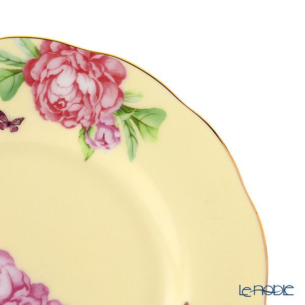 ロイヤル・アルバート ミランダ・カー ジョイ ティーカップ＆ソーサー ＆ プレート 20cm（イエロー）