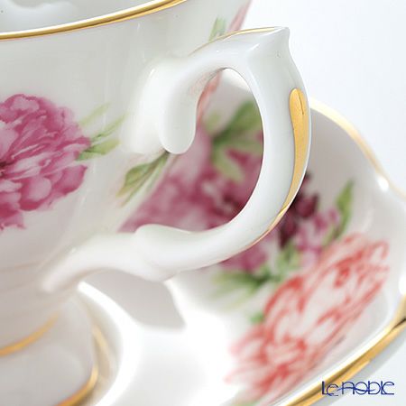 ロイヤル・アルバート ミランダ・カー グラティチュード ティーカップ＆ソーサー ＆ プレート 20cm（ホワイト）