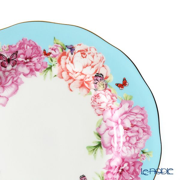 ロイヤル・アルバート ミランダ・カー デヴォーション ティーカップ＆ソーサー ＆ プレート 20cm（ターコイズ）