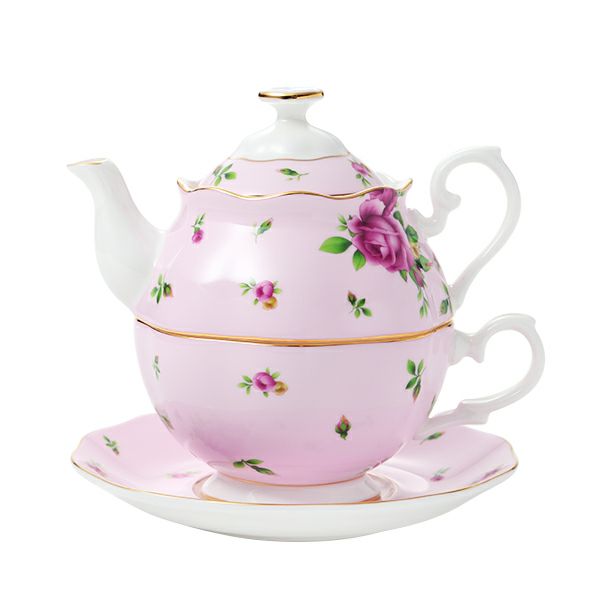 ロイヤル・アルバート ニューカントリーローズ（ピンク） ヴィンテージ ティーフォーワン