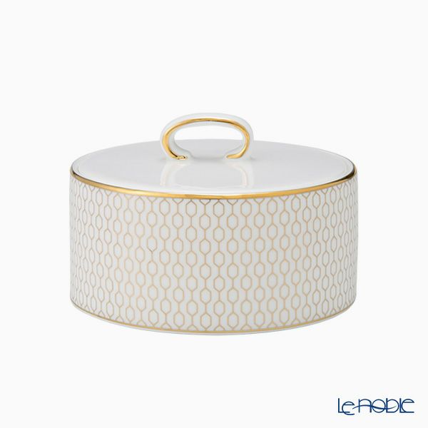 ウェッジウッド（Wedgwood） ジオ ゴールド シュガーボックス ＆ クリーマー