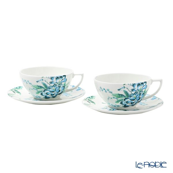 ウェッジウッド（Wedgwood） ジャスパーコンラン シノワズリ ティーカップ＆ソーサー 300ml（ホワイト）ペア