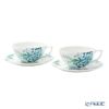 ウェッジウッド（Wedgwood） ジャスパーコンラン シノワズリ ティーカップ＆ソーサー 300ml（ホワイト）ペア