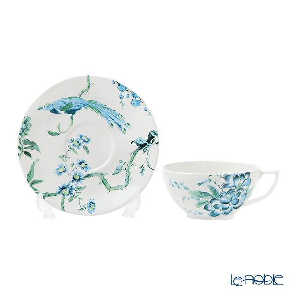 ウェッジウッド（Wedgwood） ジャスパーコンラン シノワズリ ティーカップ＆ソーサー 300ml（ホワイト）ペア