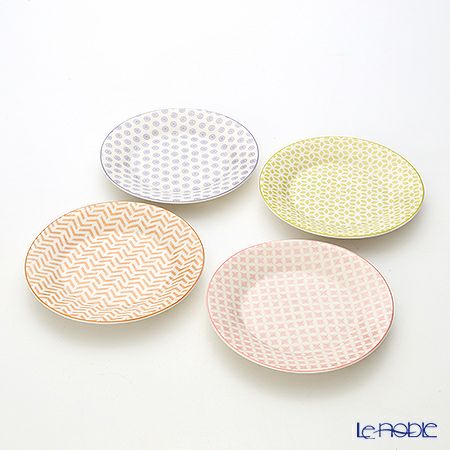 ロイヤル・ドルトン パステル プレート 16cm（アクセント） 4枚セット