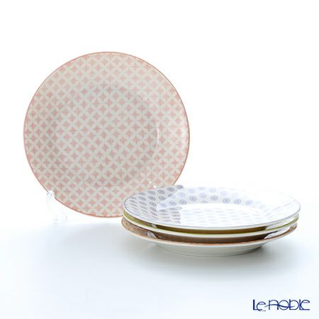 ロイヤル・ドルトン パステル プレート 16cm（アクセント） 4枚セット