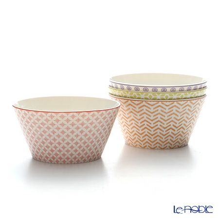 ロイヤル・ドルトン パステル シリアルボウル 15cm（アクセント） 4個セット