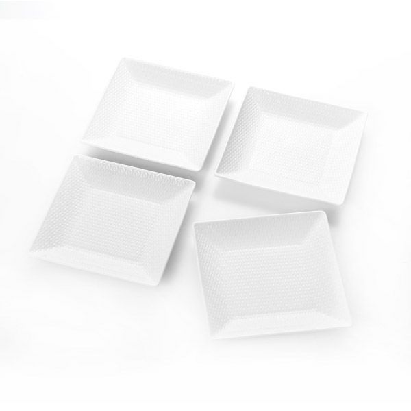 ウェッジウッド（Wedgwood） ジオ スモールスクエアプレート 4枚セット