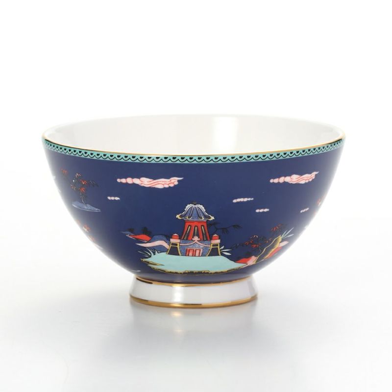 ウェッジウッド（Wedgwood） ワンダーラスト ブルーパゴダ ボウル 11cm