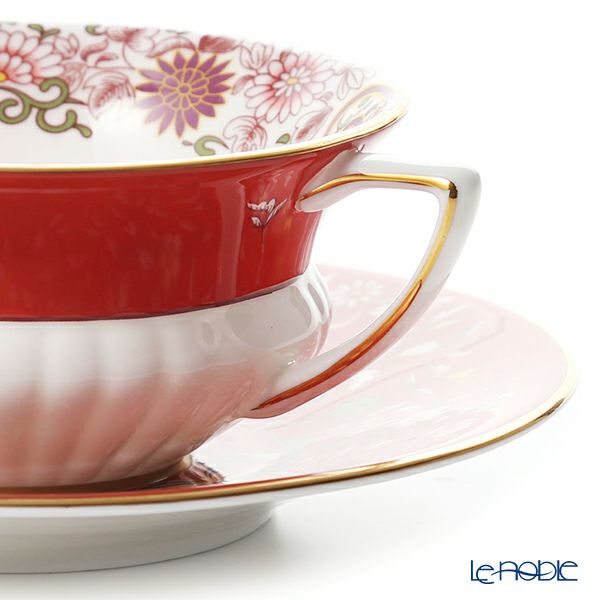 ウェッジウッド（Wedgwood） ワンダーラスト クリムゾンオリエント ティーカップ＆ソーサー