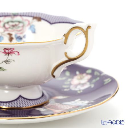 ウェッジウッド（Wedgwood） ワンダーラスト ミッドナイトクレーン ティーカップ＆ソーサー 180ml