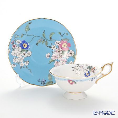 ウェッジウッド（Wedgwood） ワンダーラスト アップルブロッサム ティーカップ＆ソーサー 180ml