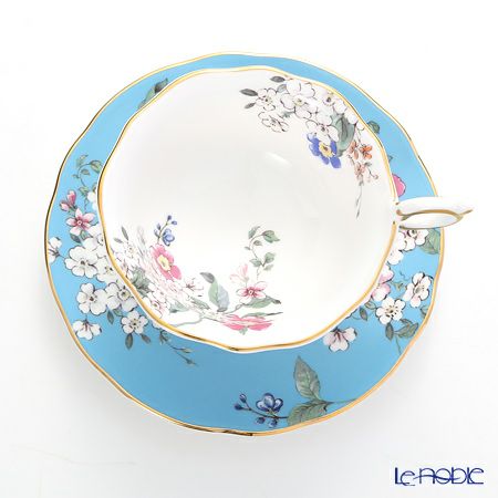 ウェッジウッド（Wedgwood） ワンダーラスト アップルブロッサム ティーカップ＆ソーサー 180ml