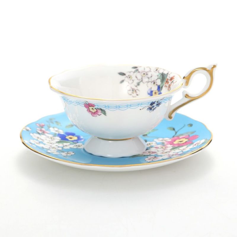 ウェッジウッド（Wedgwood） ワンダーラスト アップルブロッサム ティーカップ＆ソーサー 180ml