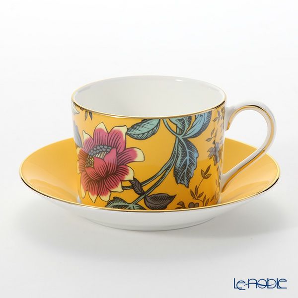 ウェッジウッド（Wedgwood） ワンダーラスト イエロートンキン ティーカップ＆ソーサー