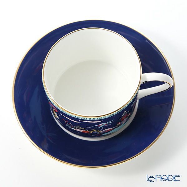 ウェッジウッド（Wedgwood） ワンダーラスト ブルーパゴダ ティーカップ＆ソーサー