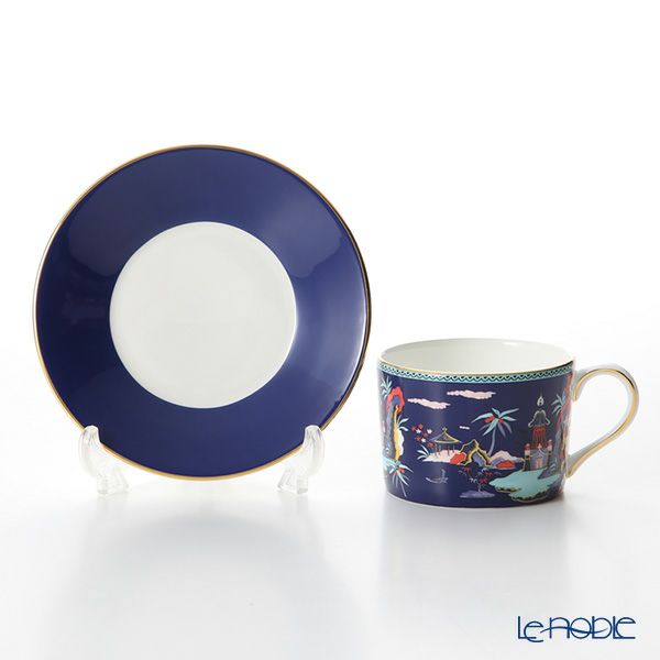 ウェッジウッド（Wedgwood） ワンダーラスト ブルーパゴダ ティーカップ＆ソーサー