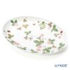 ウェッジウッド（Wedgwood） ワイルドストロベリー カジュアル オーバルディッシュ 30cm