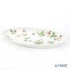ウェッジウッド（Wedgwood） ワイルドストロベリー カジュアル オーバルディッシュ 30cm