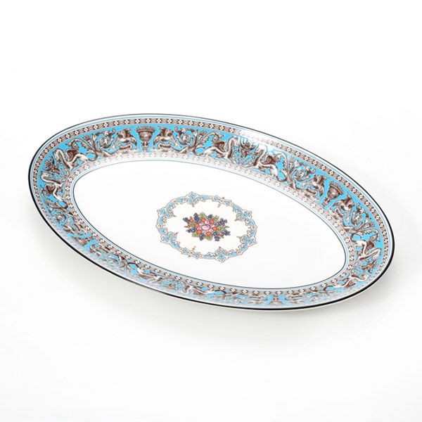 ウェッジウッド（Wedgwood） フロレンティーン ターコイズ オーバル