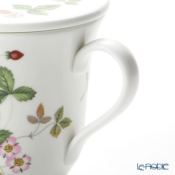 ウェッジウッド（Wedgwood） ワイルドストロベリー カジュアル 蓋付マグ 300ml