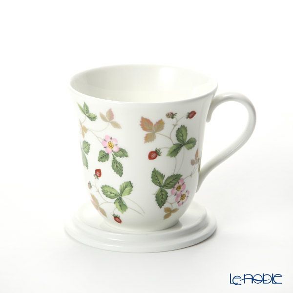 ウェッジウッド（Wedgwood） ワイルドストロベリー カジュアル 蓋付マグ 300ml