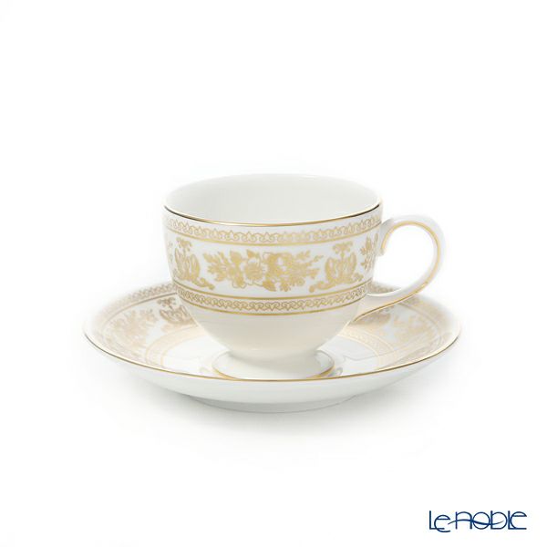 ウェッジウッド（Wedgwood） コロンビアゴールド ティーカップ＆ソーサー（リー） 200ml