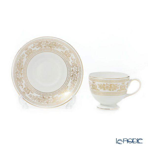ウェッジウッド（Wedgwood） コロンビアゴールド ティーカップ＆ソーサー（リー） 200ml