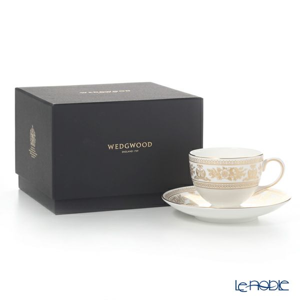 ウェッジウッド（Wedgwood） コロンビアゴールド ティーカップ＆ソーサー（リー） 200ml