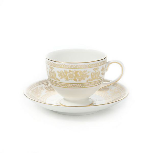 ウェッジウッド（Wedgwood） コロンビアゴールド ティーカップ＆ソーサー（リー） 200ml