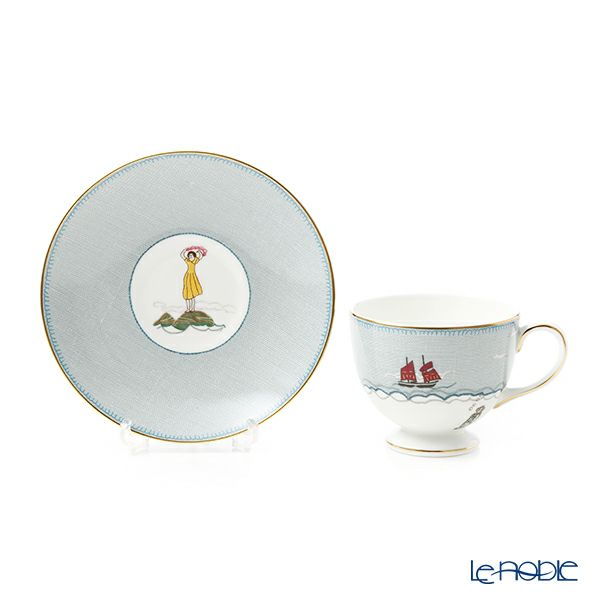 ウェッジウッド（Wedgwood） セイラーズ フェアウェル by Kit Kemp ティーカップ＆ソーサー リー 200ml