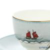 ウェッジウッド（Wedgwood） セイラーズ フェアウェル by Kit Kemp ティーカップ＆ソーサー リー 200ml