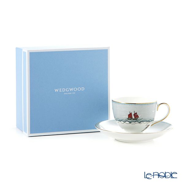 ウェッジウッド（Wedgwood） セイラーズ フェアウェル by Kit Kemp ティーカップ＆ソーサー リー 200ml