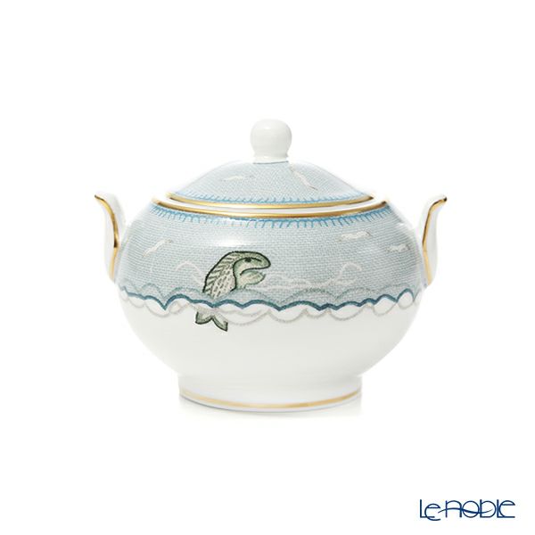 ウェッジウッド（Wedgwood） セイラーズ フェアウェル by Kit Kemp シュガーボックス／シュガーポット S