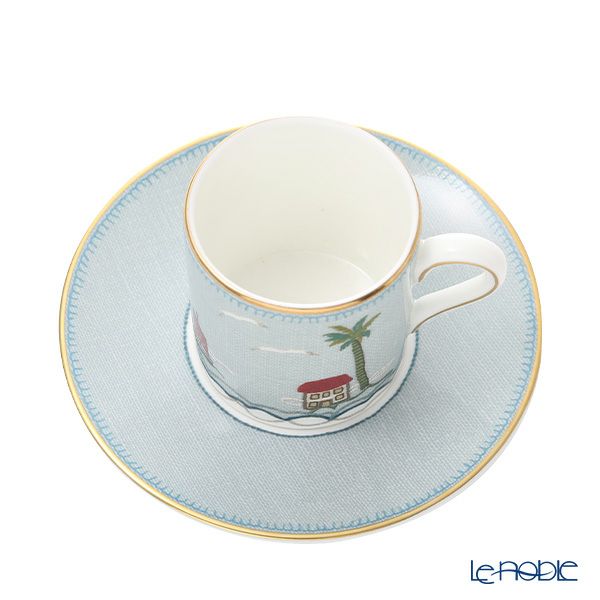 ウェッジウッド（Wedgwood） セイラーズ フェアウェル by Kit Kemp コーヒーカップ＆ソーサー ボンド 100ml デミタス／エスプレッソ用