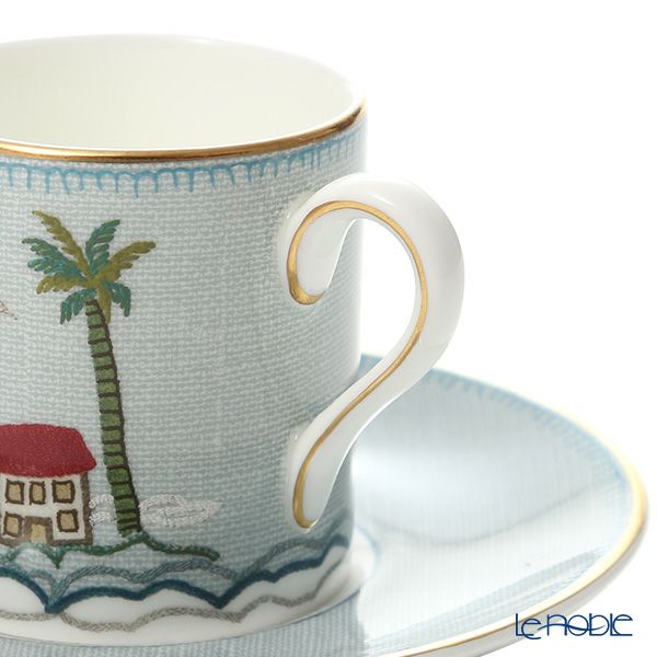 ウェッジウッド（Wedgwood） セイラーズ フェアウェル by Kit Kemp コーヒーカップ＆ソーサー ボンド 100ml デミタス／エスプレッソ用