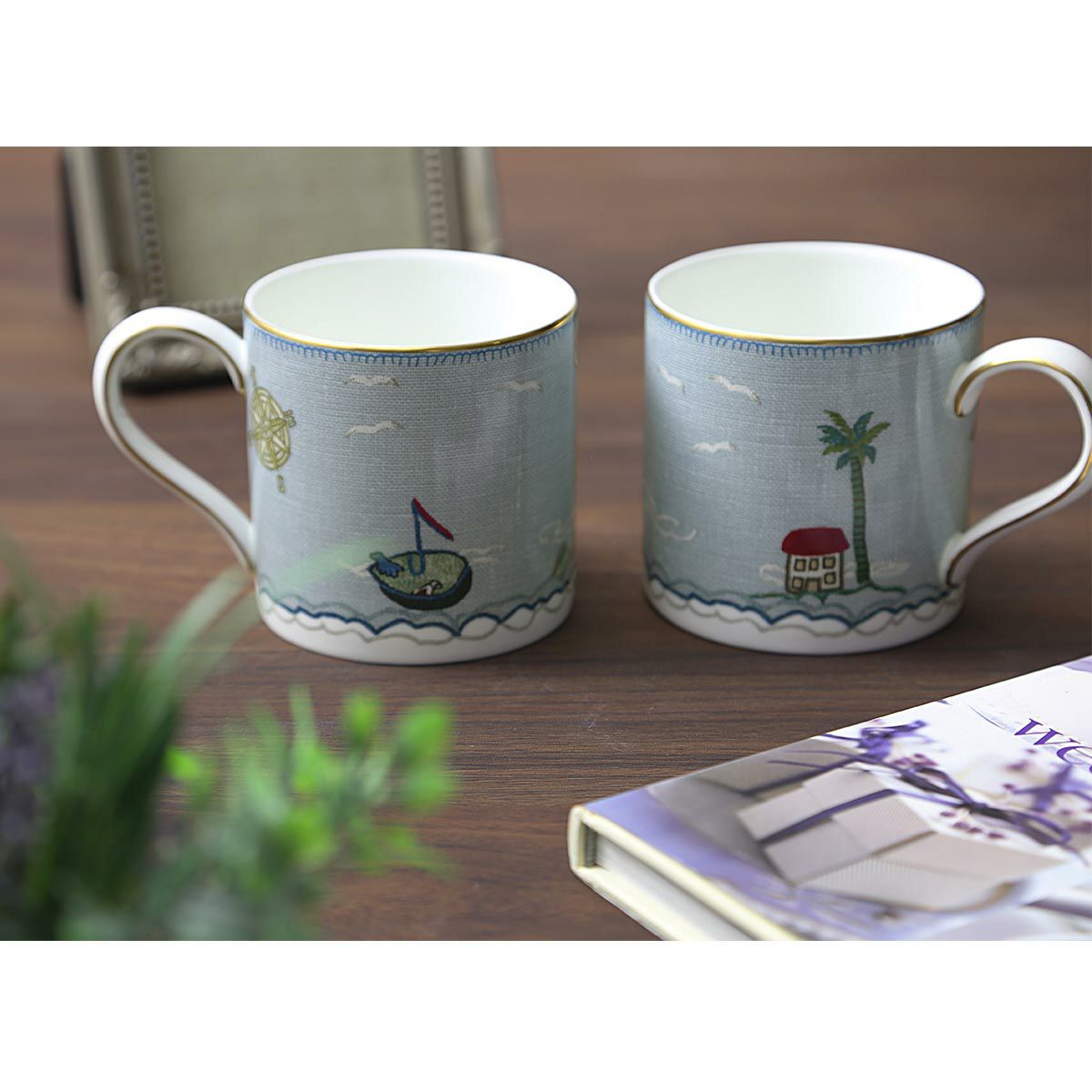 ウェッジウッド（Wedgwood） セイラーズ フェアウェル by Kit Kemp マグカップ 350ml