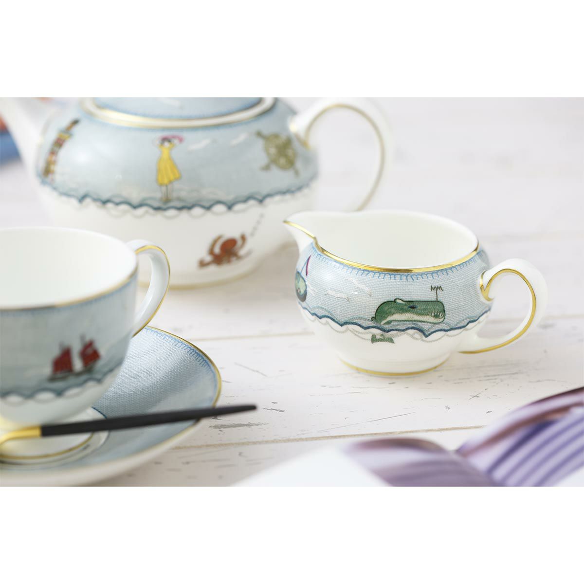 ウェッジウッド（Wedgwood） セイラーズ フェアウェル by Kit Kemp クリーマー S 150ml