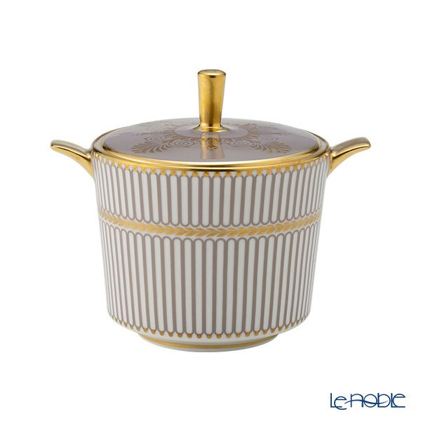 ウェッジウッド（Wedgwood） アンセミオン グレイ シュガー200ml ＆ クリーマー200ml セット
