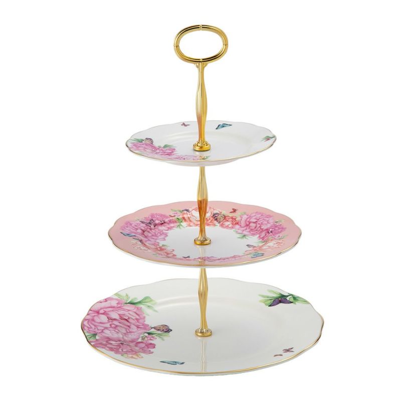 ロイヤル・アルバート ミランダ・カー フレンドシップ 3段ケーキスタンド