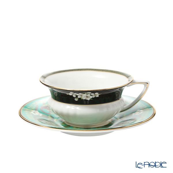 ウェッジウッド（Wedgwood） ワンダーラスト エメラルドフォレスト ティーカップ＆ソーサー