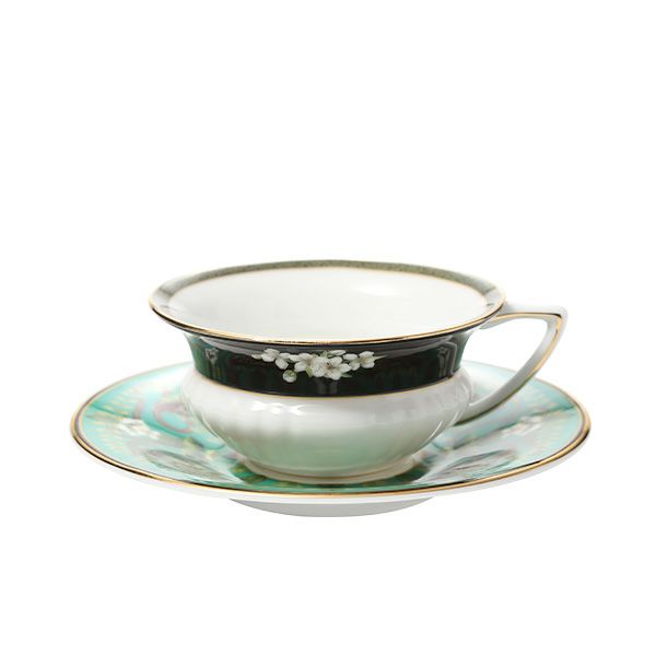 ウェッジウッド（Wedgwood） ワンダーラスト エメラルドフォレスト ティーカップ＆ソーサー