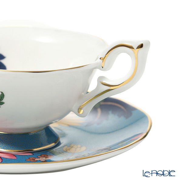 ウェッジウッド（Wedgwood） ワンダーラスト サファイア ガーデン ティーカップ＆ソーサー