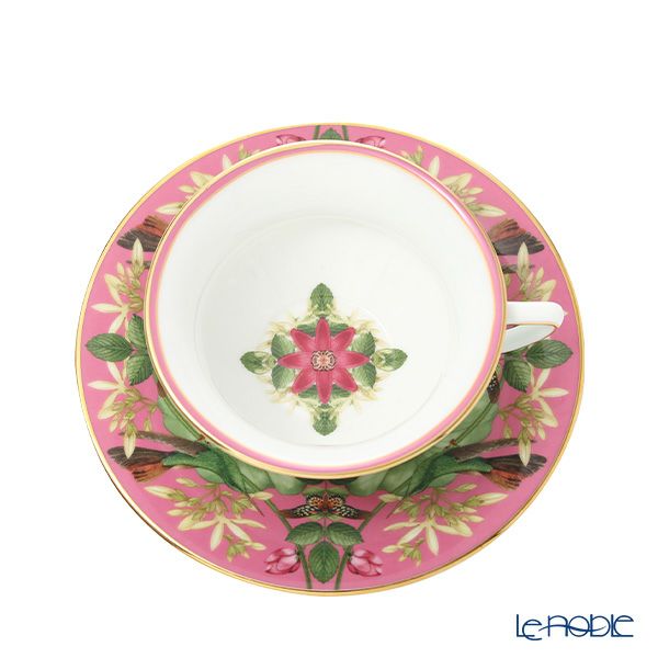 ウェッジウッド（Wedgwood） ワンダーラスト ピンクロータス ティーカップ＆ソーサー