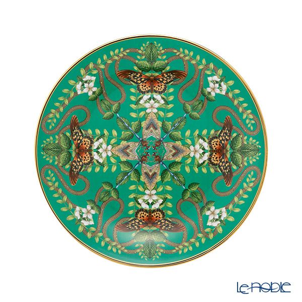 ウェッジウッド（Wedgwood） ワンダーラスト エメラルドフォレスト プレート 20cm