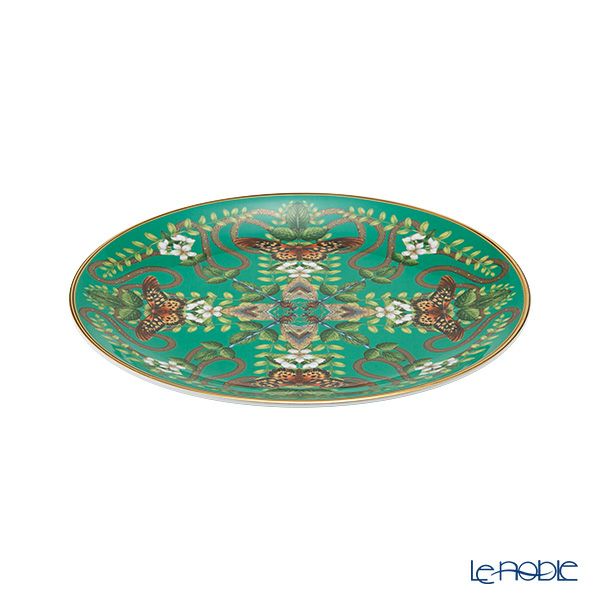 ウェッジウッド（Wedgwood） ワンダーラスト エメラルドフォレスト プレート 20cm